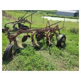 International Harvester 14” Three Bottom Pull Type Moldboard Plow