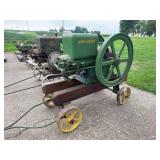 John Deere 6 Horse Engine with Cart