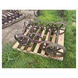 (5) Engine Cart Axles