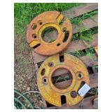 (2) F&H Weights