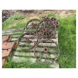 (8) Engine Cart Wheels