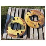 (2) John Deere Wheel Weights