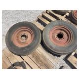 (2) 6.50-16 Goodyears Tires on Six Bolt Rims