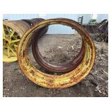 (2) Mismatched 38” Rims