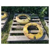 (2) Minneapolis Moline Wheel Weights
