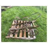 (3) Engine Cart Axles