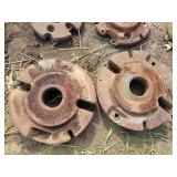 (2) John Deere Weights