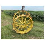 (2) Steel Wheels