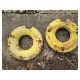(2) John Deere Weights