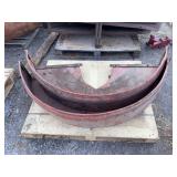 Pop (2) Allis Chalmers Flat Top Fenders