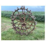 (2) Steel Wheels
