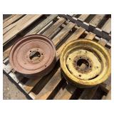 (2) Mismatched Six Bolt Rims