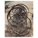 (7) Steel Wheels
