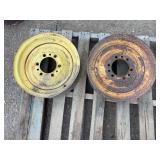 (2) John Deere 1268R Wheels