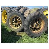 (2) Rims and Tires
