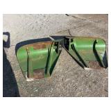 (2) John Deere Flat Top Fenders