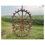 (2) Steel Wheels