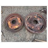 (2) 6 Bolt Rims