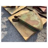 (2) John Deere Clam Shell Fenders with Brackets