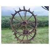 (2) Steel Wheels