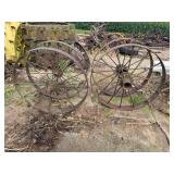 (4) Steel Wheels