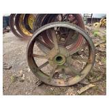 (1) Case 30” Front Steel Wheel