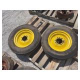 (2) 6.00-16 Tires on Six Bolt Rims