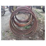 (2) 36” Split Rims and Outer Rings