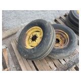 (2) 9.5L-15 Agri Quads on 12 Bolt Rims