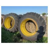 (2) Rims and Tires