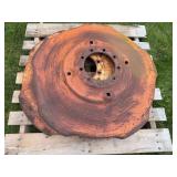(2) 36” 9 Bolt Wheel Centers