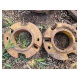 (2) John Deere Weights