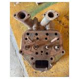 John Deere Two Cylinder Head and Manifold