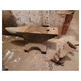Antique Anvil and Vice