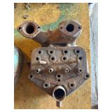 John Deere Two Cylinder Head and Manifold
