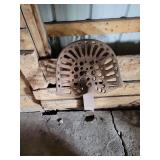 Cast Iron Tractor Seat