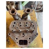 John Deere Two Cylinder Head and Manifold