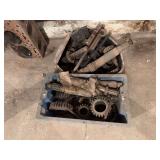 John Deere Two Cylinder Transmission Gears, Flywheel Cover, and Transmission Shafts