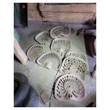 Assorted Cast Iron Tractor Seats