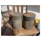 (2) John Deere A Pistons