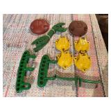 John Deere Wheel Caps and Wrenches
