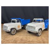 (2) Stake Truck + Dump Truck Hubley