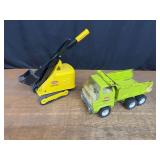 (2) Dump Truck + Shovel Tonka