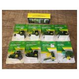 (9) 1/64 John Deere NIB Ertl