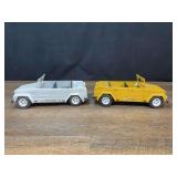 (2) VW The Thing Cars
