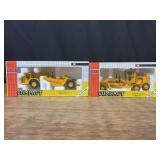 (2) Caterpillar 12G Grader + 631D Scraper NIB Joal