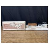 1/28 Yester Days Draft Horses with Wagon NIB 1st Gear