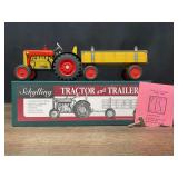 Zetor Tractor + Trailer Set NIB Schylling