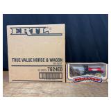 (6) True Value Horse + Wagon Banks NIB Ertl