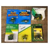 (6) 1/64 John Deere NIB Ertl